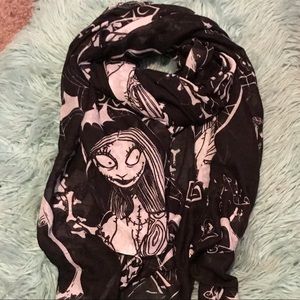 The Nightmare Before Christmas Sheer Scarf